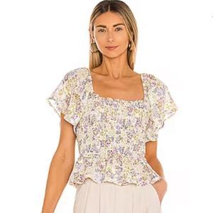 NWTs ASTR the Label January Floral Top
